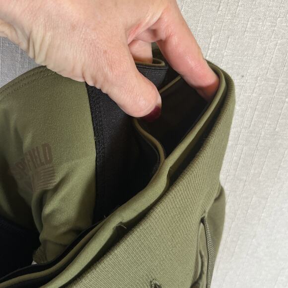 Alexo Springfield Armory Womens Size M Green Sweatpants Conceal Carry Pants - Picture 10 of 10